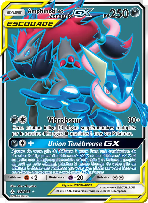 Amphinobi et Zoroark GX