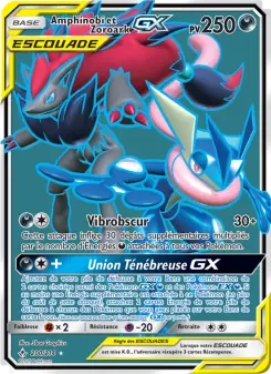 Carte Pokémon Amphinobi et Zoroark GX