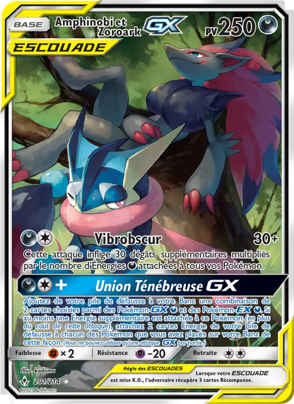 Amphinobi et Zoroark GX