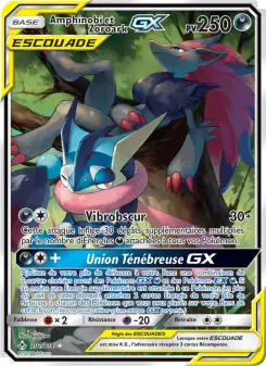 Carte Pokémon Amphinobi et Zoroark GX