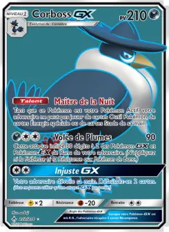 Carte Pokémon Corboss GX