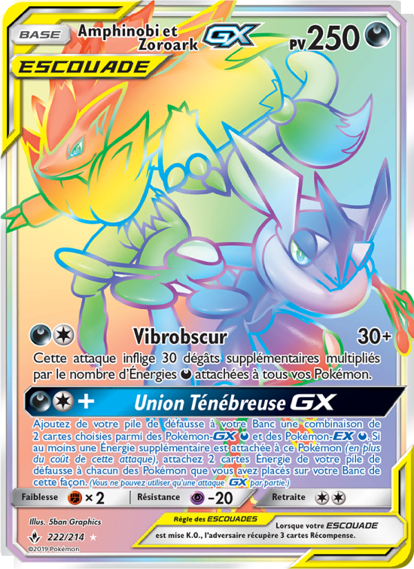 Amphinobi et Zoroark GX