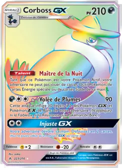 Carte Pokémon Corboss GX
