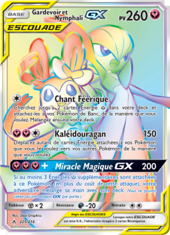 Gardevoir et Nymphali GX