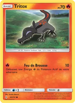 Carte Pokémon Tritox