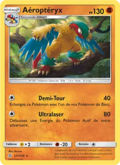 Carte Pokémon Aéroptéryx