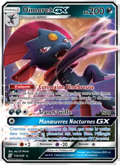 Carte Pokémon Dimoret GX