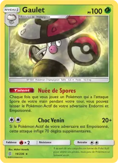 Carte Pokémon Gaulet