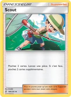 Photo carte Pokemon Scout Harmonie des Esprits 189/236