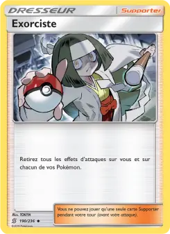 Carte Pokémon Exorciste