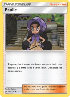 Photo carte Pokemon Paulie Harmonie des Esprits 200/236