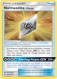 Normazélite : Charge