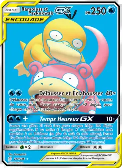 Carte Pokémon Ramoloss et Psykokwak GX