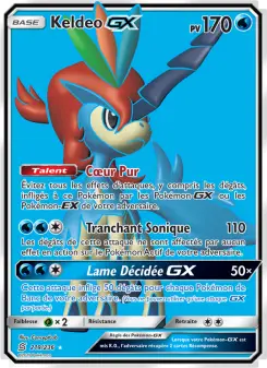 Carte Pokémon Keldeo GX