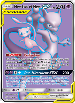 Mewtwo et Mew GX