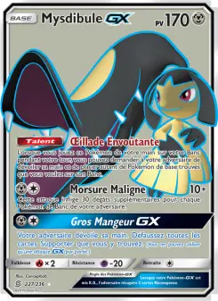 Carte Pokémon Mysdibule GX