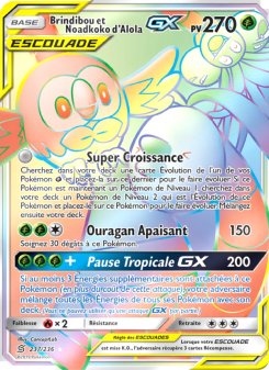 Brindibou et Noadkoko d’Alola GX