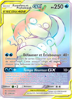 Carte Pokémon Ramoloss et Psykokwak GX