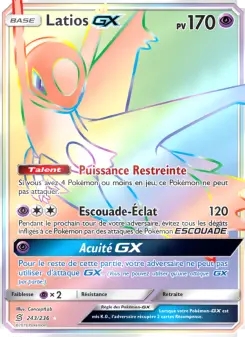 Carte Pokémon Latios GX