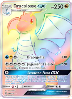 Carte Pokémon Dracolosse GX