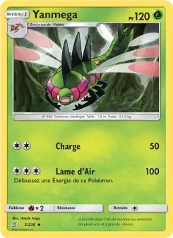 Photo carte Pokemon Yanmega Harmonie des Esprits 3/236