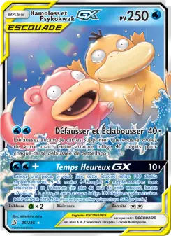 Carte Pokémon Ramoloss et Psykokwak GX