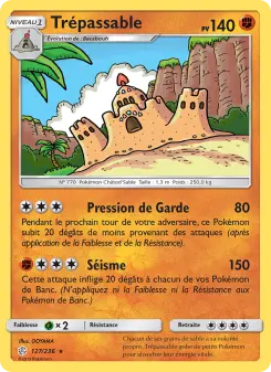 Carte Pokémon Trépassable