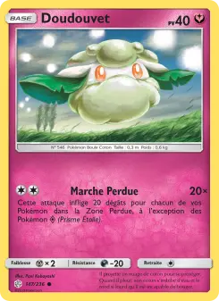 Photo carte Pokemon Doudouvet Éclipse Cosmique 147/236