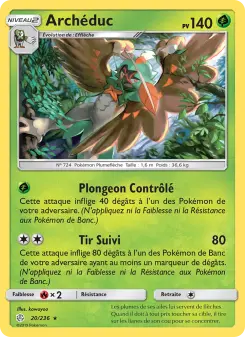Photo carte Pokemon Archéduc Éclipse Cosmique 20/236