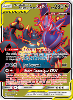 Mandrillon et Engloutyran GX