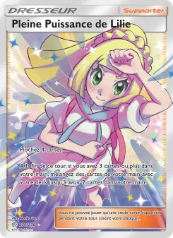 Carte Pokémon Pleine Puissance de Lilie