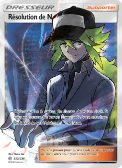 Carte Pokémon Résolution de N