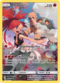 Carte Pokémon Chartor