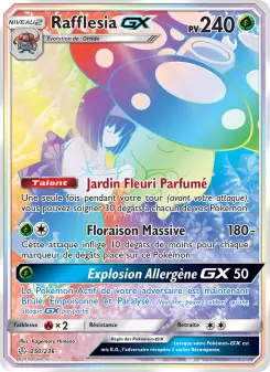 Carte Pokémon Rafflesia GX