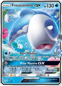 Carte Pokémon Froussardine GX
