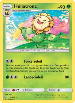 Carte Pokémon Héliatronc