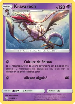 Carte Pokémon Kravarech