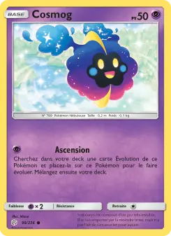 Carte Pokémon Cosmog