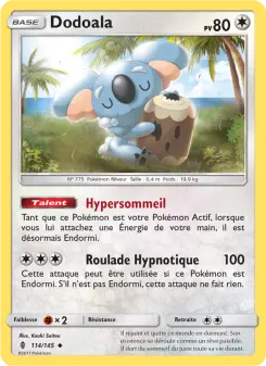 Carte Pokémon Dodoala