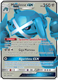 Photo carte Pokemon Métalosse GX Gardiens Ascendants 139/145