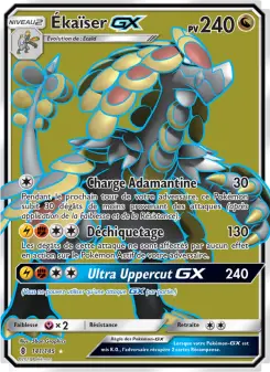 Photo carte Pokemon Ékaïser GX Gardiens Ascendants 141/145