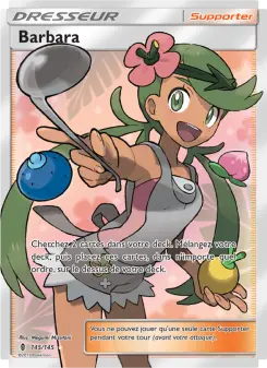 Carte Pokémon Barbara