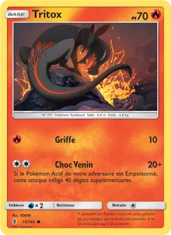 Carte Pokémon Tritox