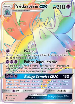 Carte Pokémon Prédastérie GX
