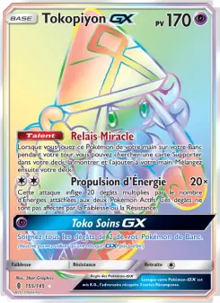 Carte Pokémon Tokopiyon GX