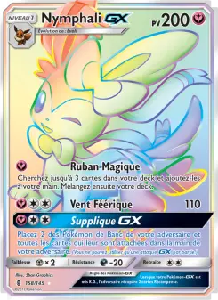 Carte Pokémon Nymphali GX