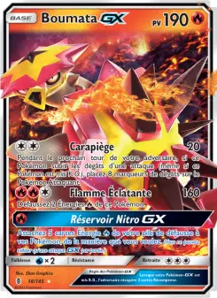 Carte Pokémon Boumata GX