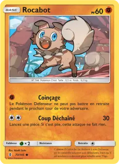 Carte Pokémon Rocabot