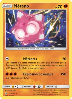 Carte Pokémon Météno