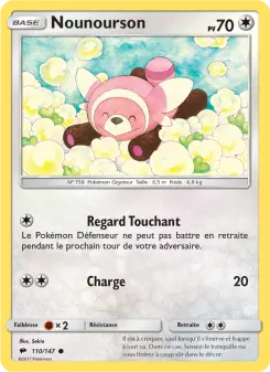 Carte Pokémon Nounourson